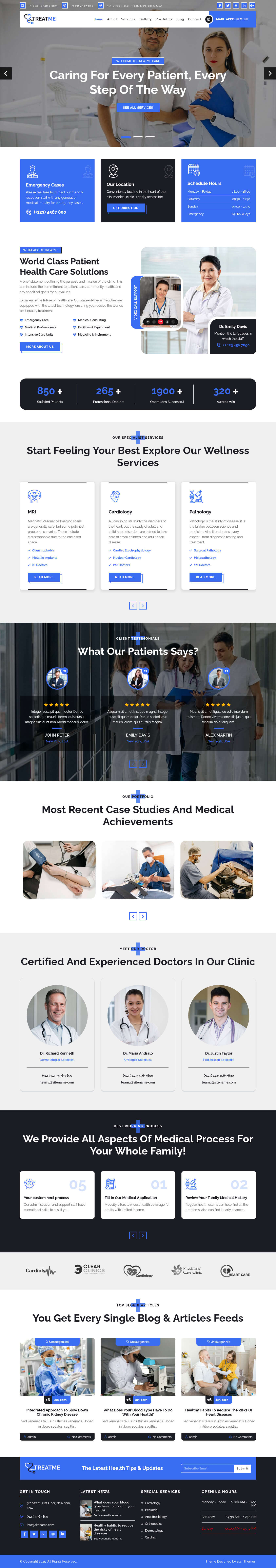 Treatme WordPress Theme